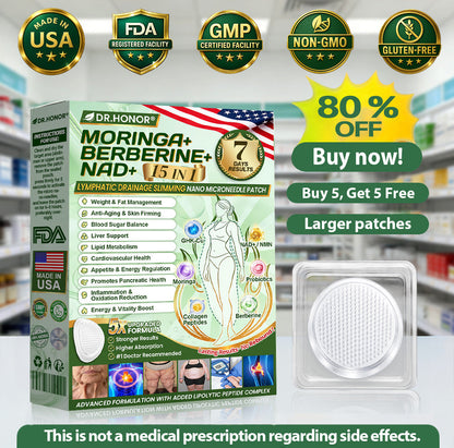 DR. HONOR® Official Store – Advanced 10-in-1 Metabolic Nano Patch | Boost Metabolism & Support Weight Management