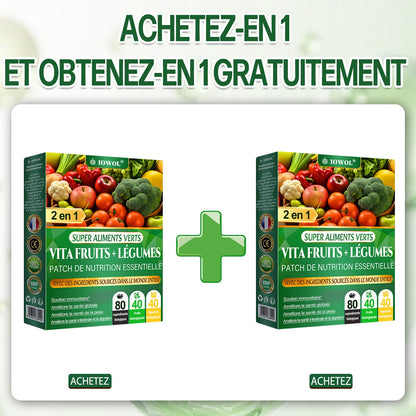 𝐃𝐑.𝐇𝐎𝐍𝐎𝐑® 𝑶𝒇𝒇𝒊𝒄𝒊𝒂𝒍 𝑺𝒕𝒐𝒓𝒆💎 | Boost Your Daily Weight-Loss Routine — Vita Fruits & Veggies Patches Help Support Digestion, Detox, Gut Movement & Metabolism. Add Today With Your Nano Microneedle + Appetite Control Patches & Save Extra 50%
