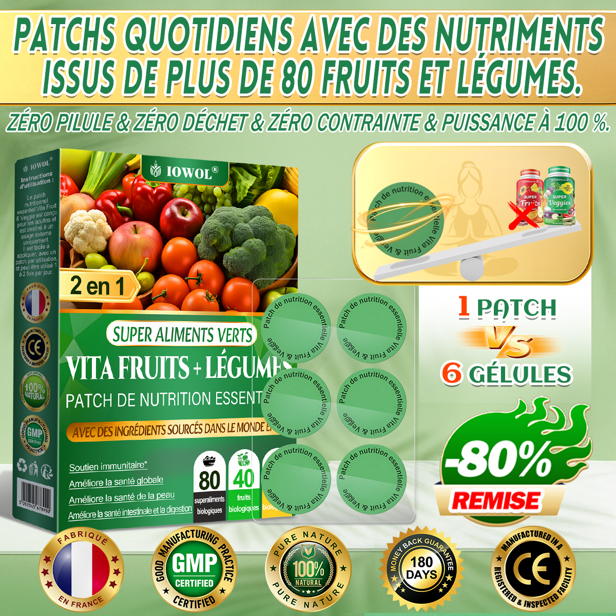𝐃𝐑.𝐇𝐎𝐍𝐎𝐑® 𝑶𝒇𝒇𝒊𝒄𝒊𝒂𝒍 𝑺𝒕𝒐𝒓𝒆💎 | Boost Your Daily Weight-Loss Routine — Vita Fruits & Veggies Patches Help Support Digestion, Detox, Gut Movement & Metabolism. Add Today With Your Nano Microneedle + Appetite Control Patches & Save Extra 50%