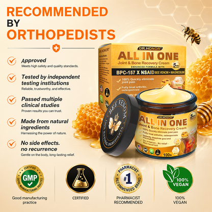 DR.HONOR® All-In-One Joint & Bone Recovery Cream🎉🎉(Specially for older adults)
