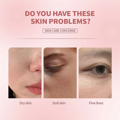 Collagen Overnight Wrapping Peel Off Facial Mask Set Korean Collagen Night Wrapping Mask Deeply Hydrates Night Care Mask Cream