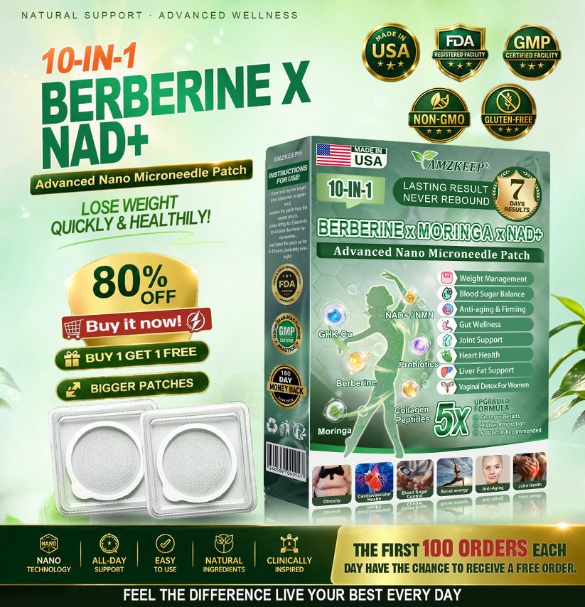 🇺🇸 𝑶𝒇𝒇𝒊𝒄𝒊𝒂𝒍 𝑺𝒕𝒐𝒓𝒆 |🍀𝐀𝐌𝐙𝐊𝐄𝐄𝐏® 𝑴𝒆𝒕𝒂𝒃𝒐𝒍𝒊𝒄 𝑵𝒂𝒏𝒐 𝑴𝒊𝒄𝒓𝒐𝒏𝒆𝒆𝒅𝒍𝒆 𝑷𝒂𝒕𝒄𝒉(𝐉𝐮𝐬𝐭 𝐨𝐧𝐜𝐞 𝐚 𝐝𝐚𝐲, 𝐯𝐢𝐬𝐢𝐛𝐥𝐞 𝐜𝐡𝐚𝐧𝐠𝐞𝐬 𝐢𝐧 𝟕 𝐝𝐚𝐲𝐬）𝘽𝙚𝙧𝙗𝙚𝙧𝙞𝙣𝙚 + 𝙈𝙤𝙧𝙞𝙣𝙜𝙖 𝙁𝙤𝙧𝙢𝙪𝙡𝙖 ✅ 𝐅𝐨𝐫 𝐨𝐛𝐞𝐬𝐢𝐭𝐲, 𝗟𝗼𝗼𝘀𝗲 𝘀𝗸𝗶𝗻,𝐝𝐢𝐚𝐛𝐞𝐭𝐞𝐬, 𝐬𝐥𝐞𝐞𝐩 𝐚𝐩𝐧𝐞𝐚, 𝐣𝐨𝐢𝐧𝐭 𝐢𝐬𝐬𝐮𝐞𝐬, 𝐚𝐧𝐝 𝐦𝐨𝐫𝐞💯💯 (Copy)